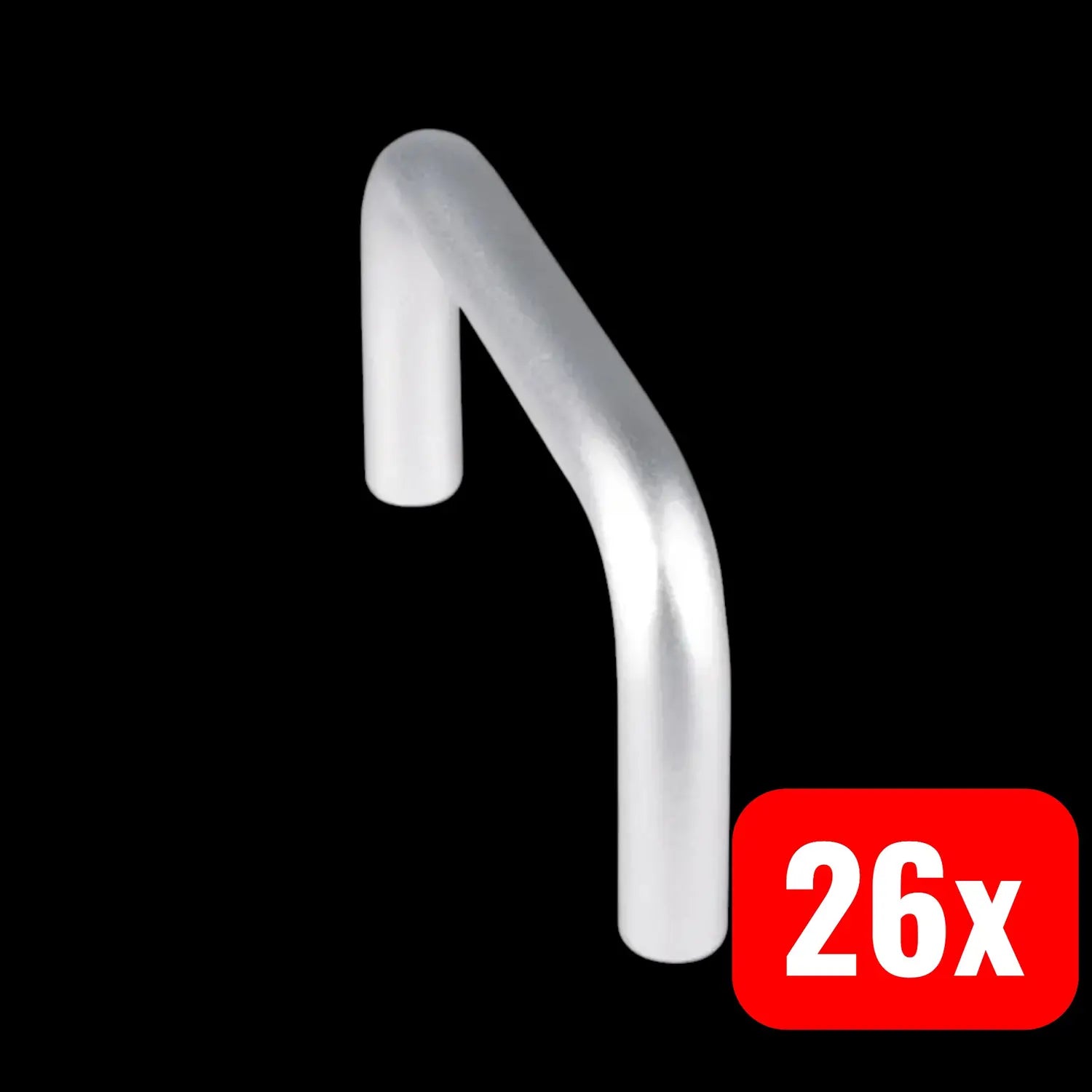 B-Ware Buegel Tragegriff Griff Aluminium Aluminium 3280.1301 Aluminium Farbe 26 Stück - 2050000066368