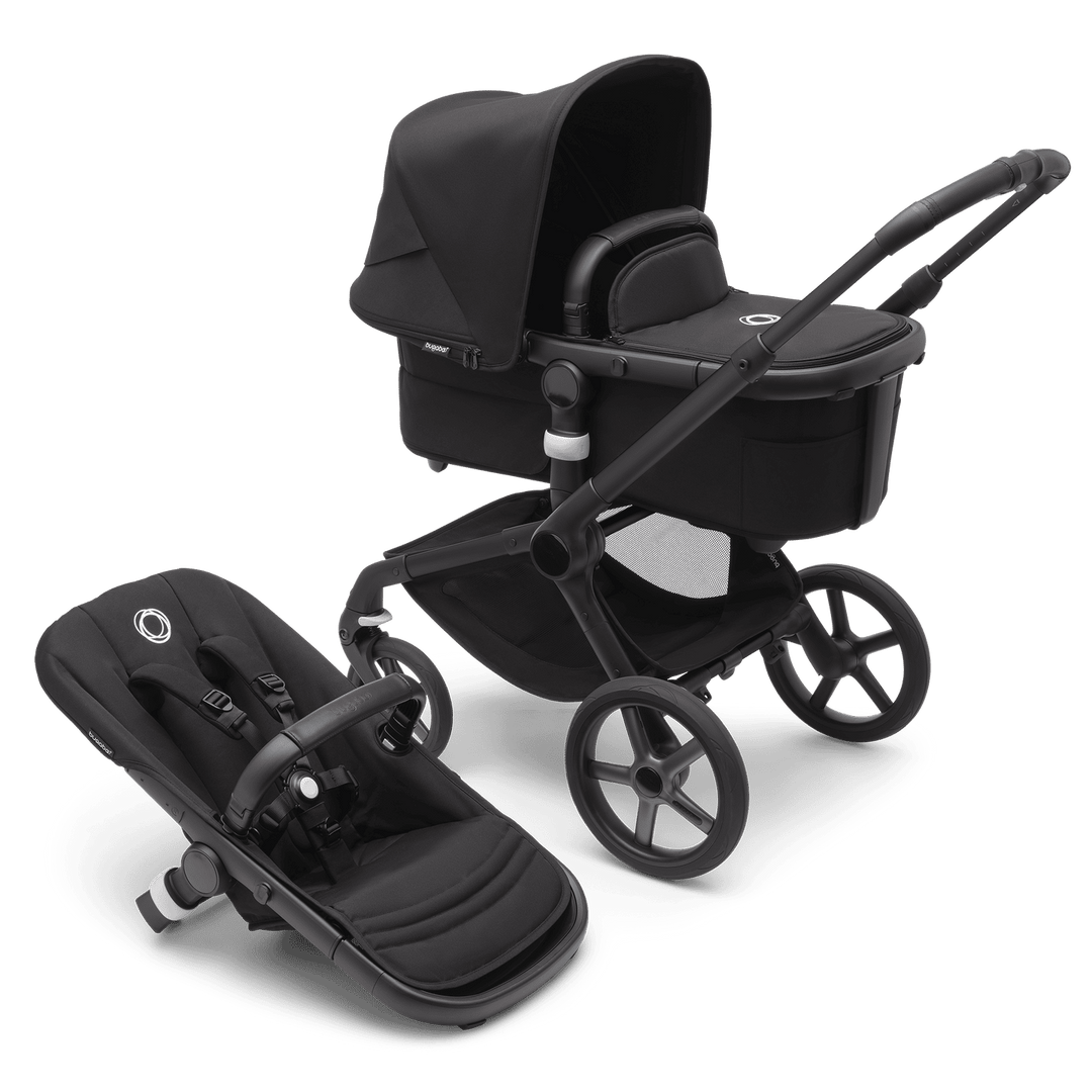 Bugaboo Fox 5 2 In 1 Komfort Kinderwagen Midnight Black Kinderwagenbuggy Buggy B-Ware