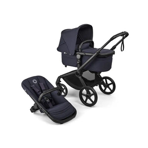 B-Ware Bugaboo Fox5 Renew Complete black/indigo Komplettset Kinderwagen Set