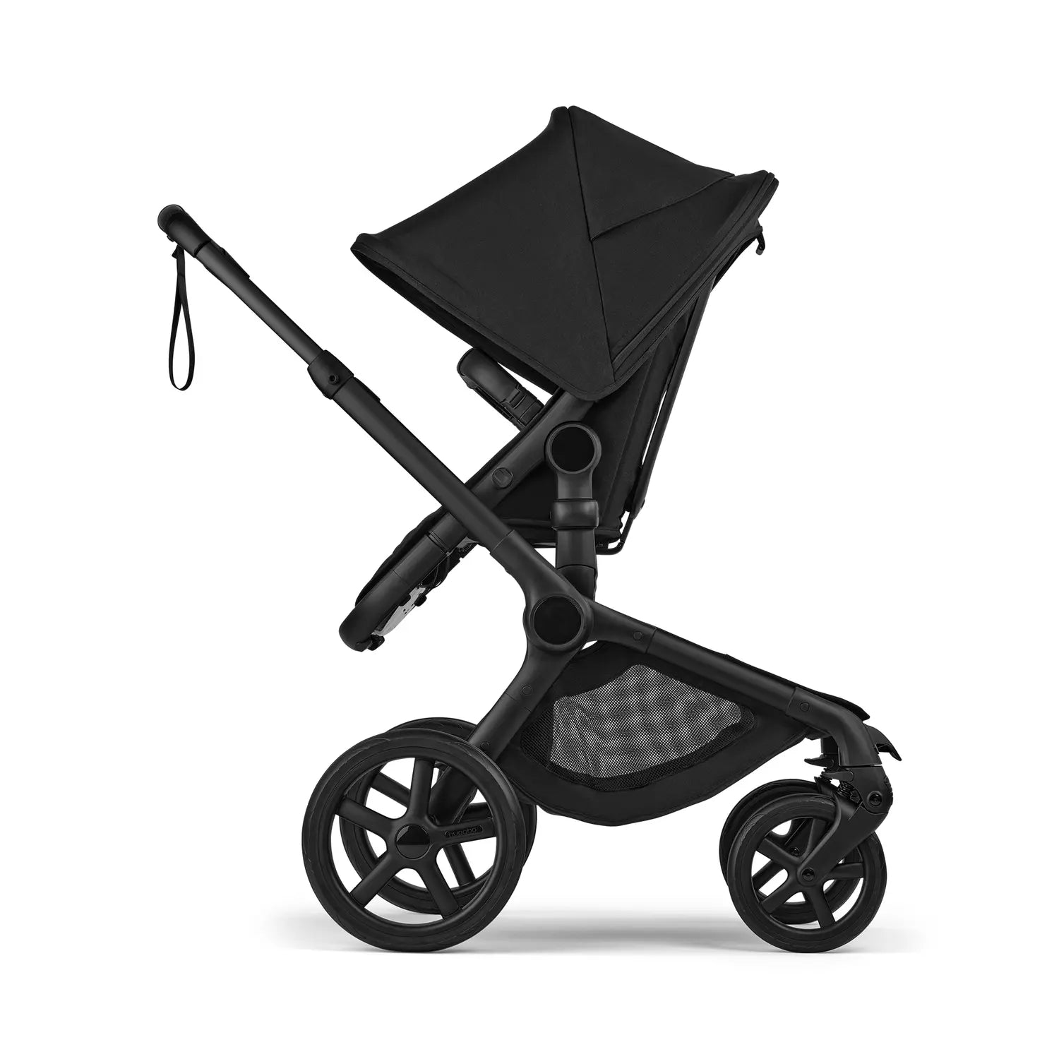 B-Ware Bugaboo Kinderwagen Wagen Fox5 Renew Komplett Schwarz Liegewanne Sitz Matratze