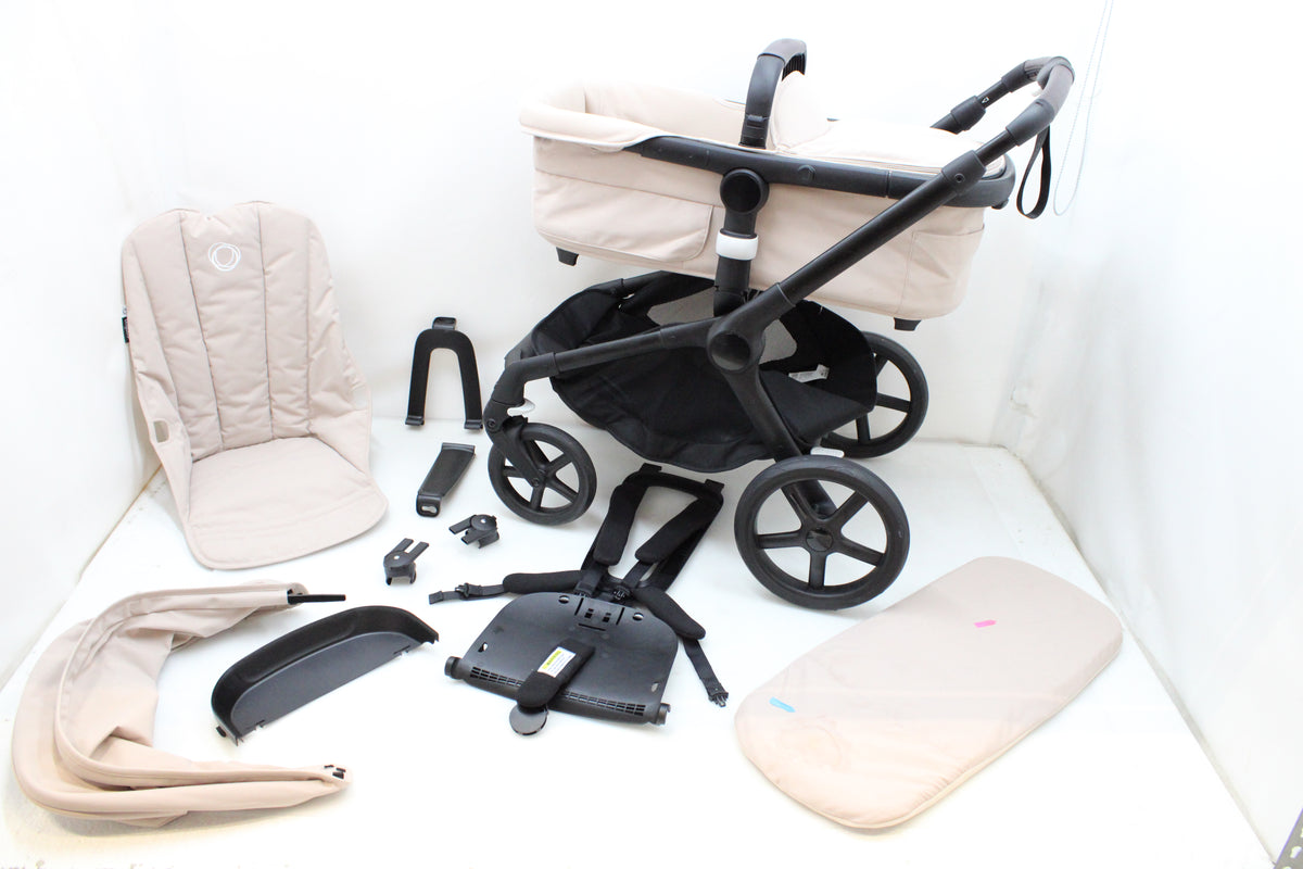 Bugaboo Kinderwagen Fox5 Complete Sportwagen Reisebuggy Buggy black desert taupe - 8717447569565