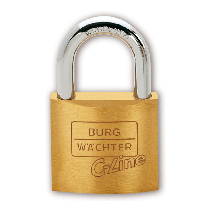 Burg Wächter Vorhängschloss Set Hängschloss Messing Hängschloss Schloss B-Ware - 4003482299418