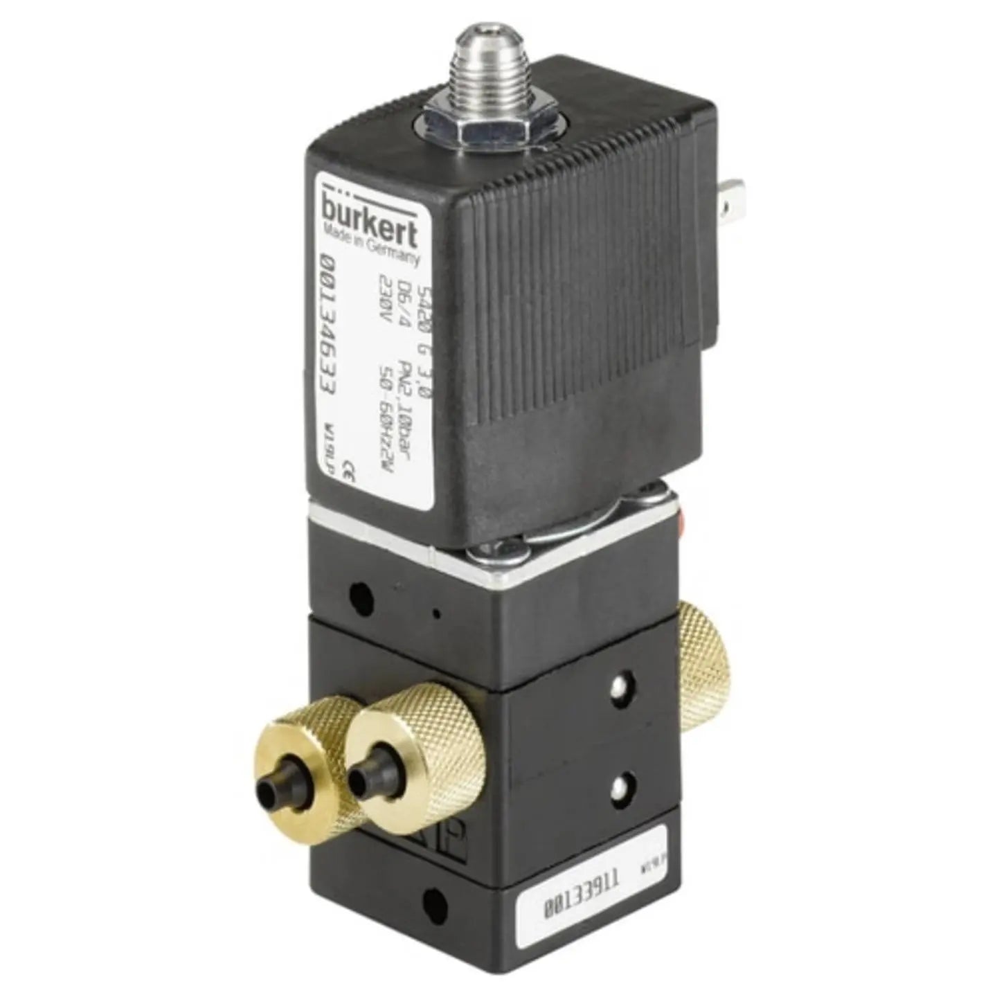 B-Ware Burkert Pneumatikventil Magnetventil 4 Wege Sitzventil Kompaktventil Polyamid - 4053913029305