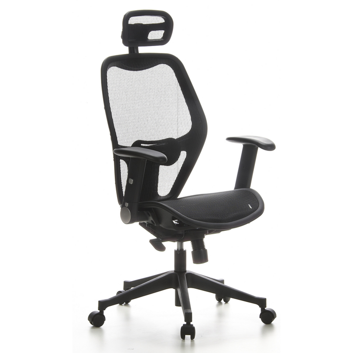 Hjh Office Bürostuhl Chefsessel Air Port Abklappbare Armlehnen Siehe Text/Foto B-Ware - 4260182531655