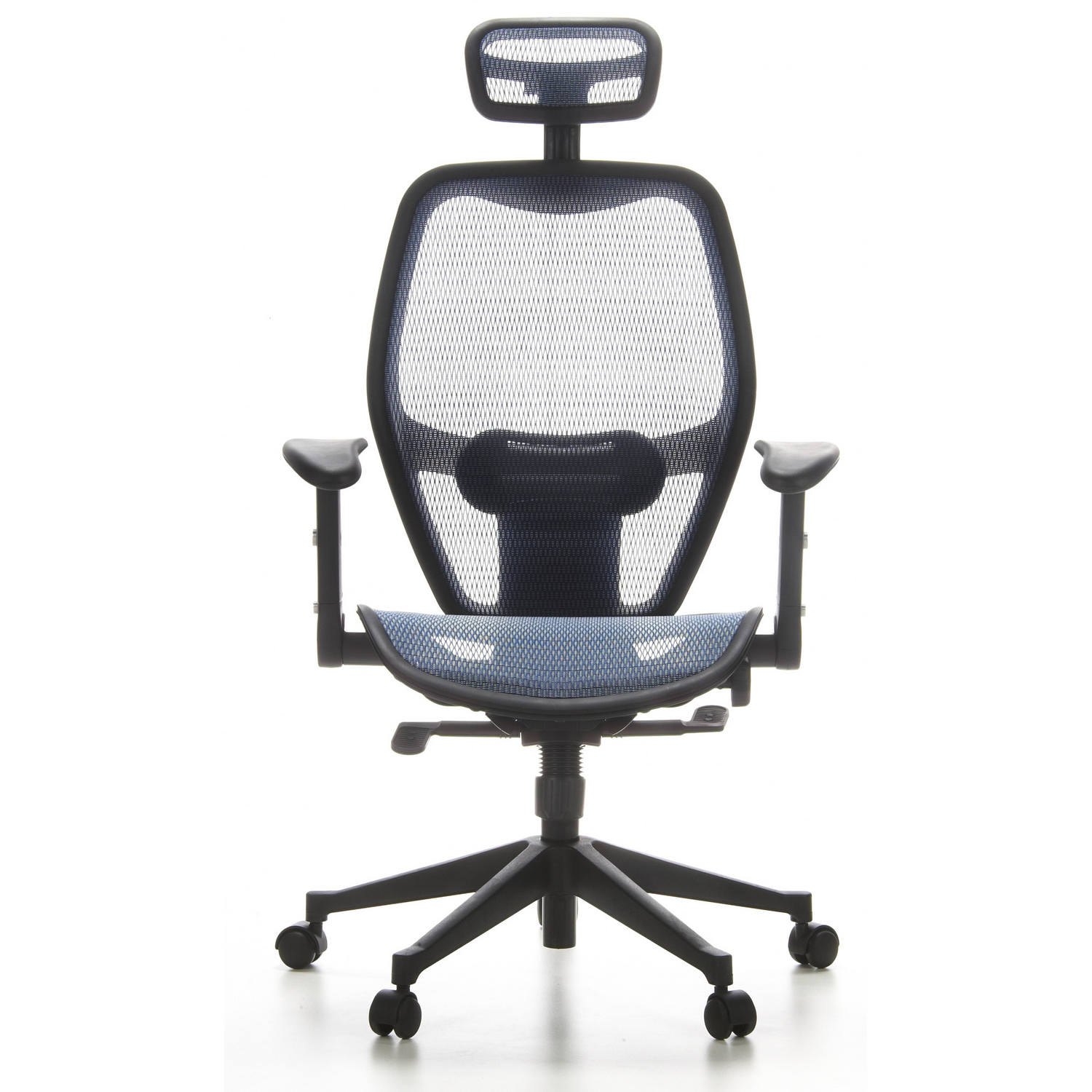 B-Ware Hjh Office Bürostuhl Drehstuhl Air Port Stuhl Netzstoff Blau Siehe Text - 4260182531716