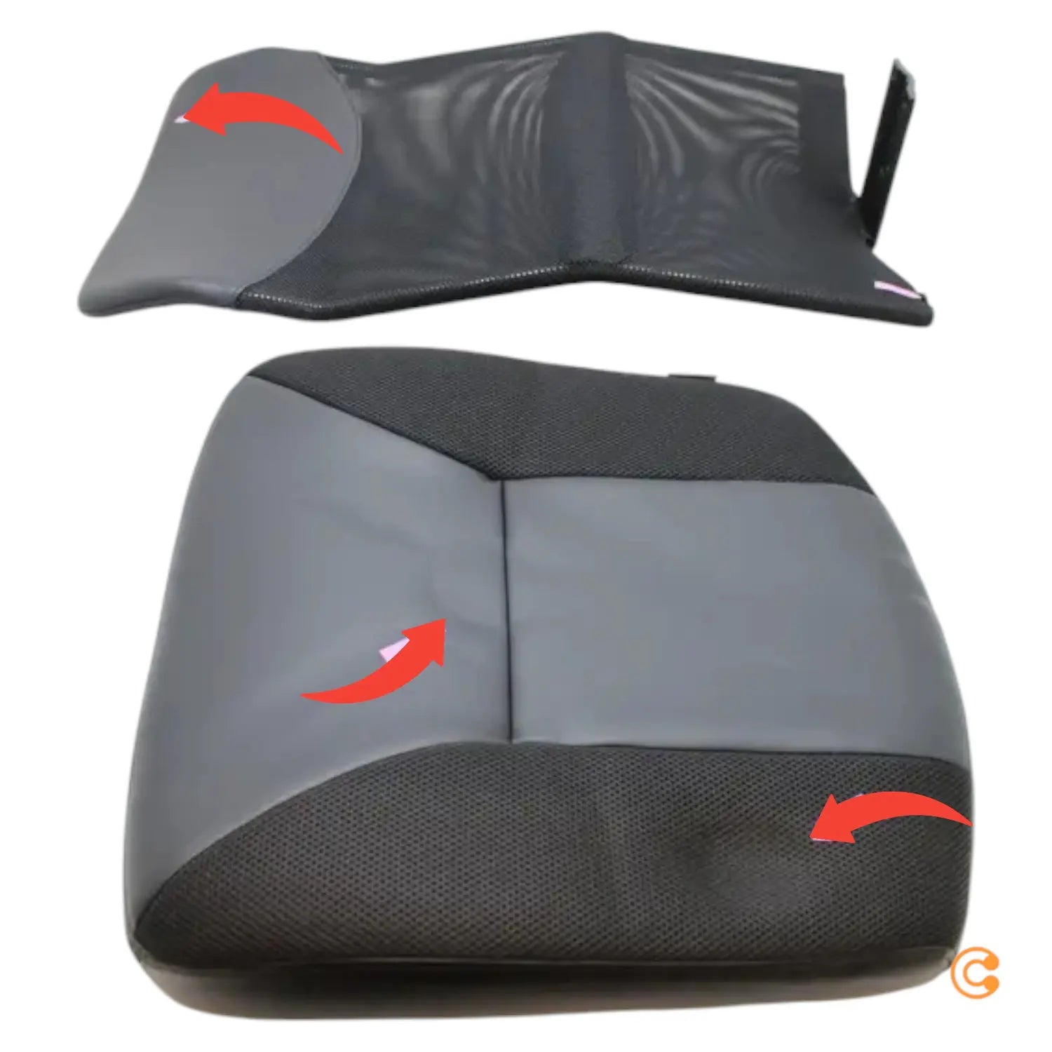 B-Ware Hjh Office Bürostuhl Chefsessel Drehstuhl Arton 20 Schwarz Chrom Siehe Text/F48 - 4260182533345