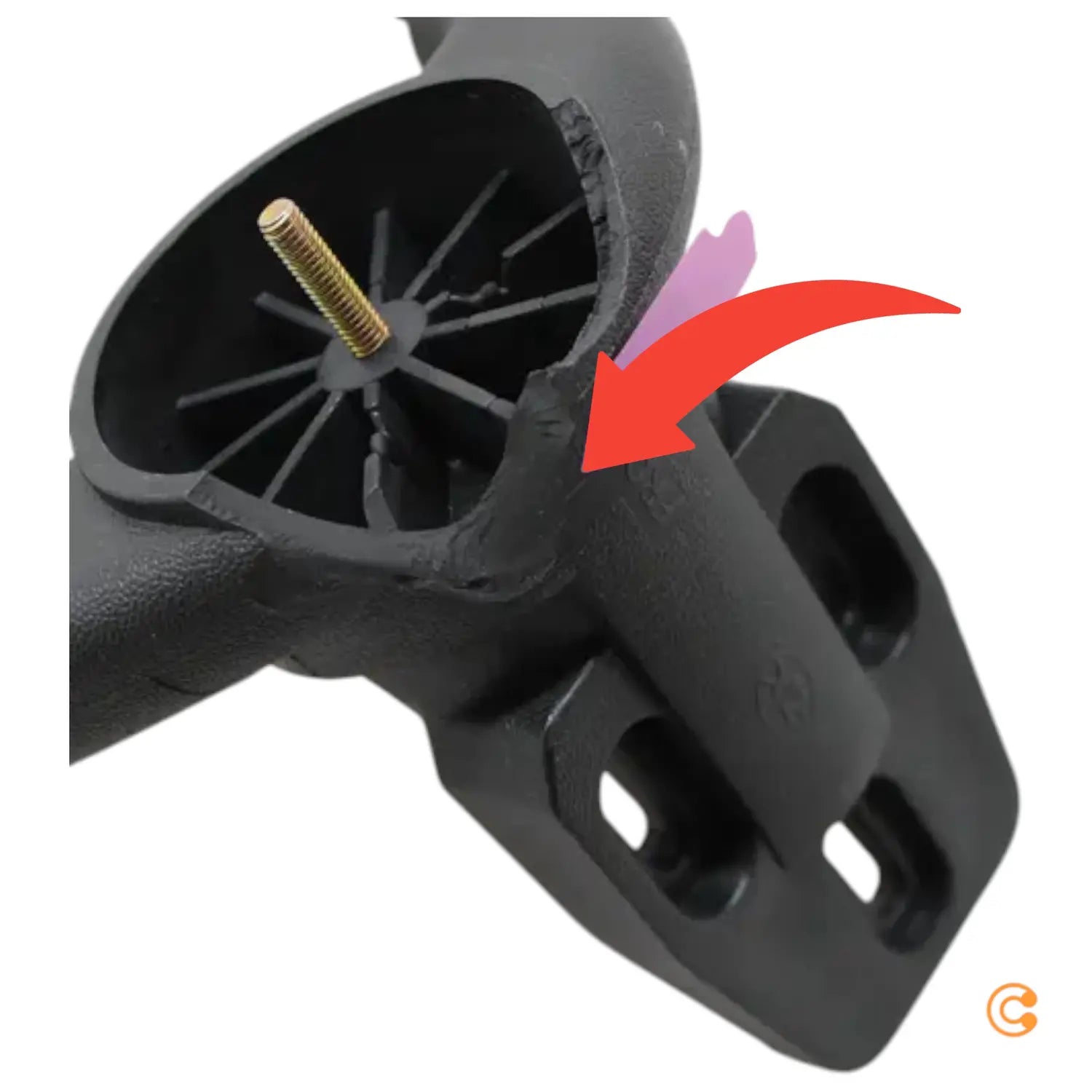 B-Ware Hjh Office Bürostuhl Chefsessel Drehstuhl Arton 20 Schwarz Chrom Siehe Text/F910 - 4260182533345