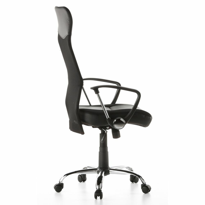 Hjh Office Bürostuhl Chefsessel Arton 20 Drehstuhl Stuhl Netz Kunstleder Schwarz B-Ware