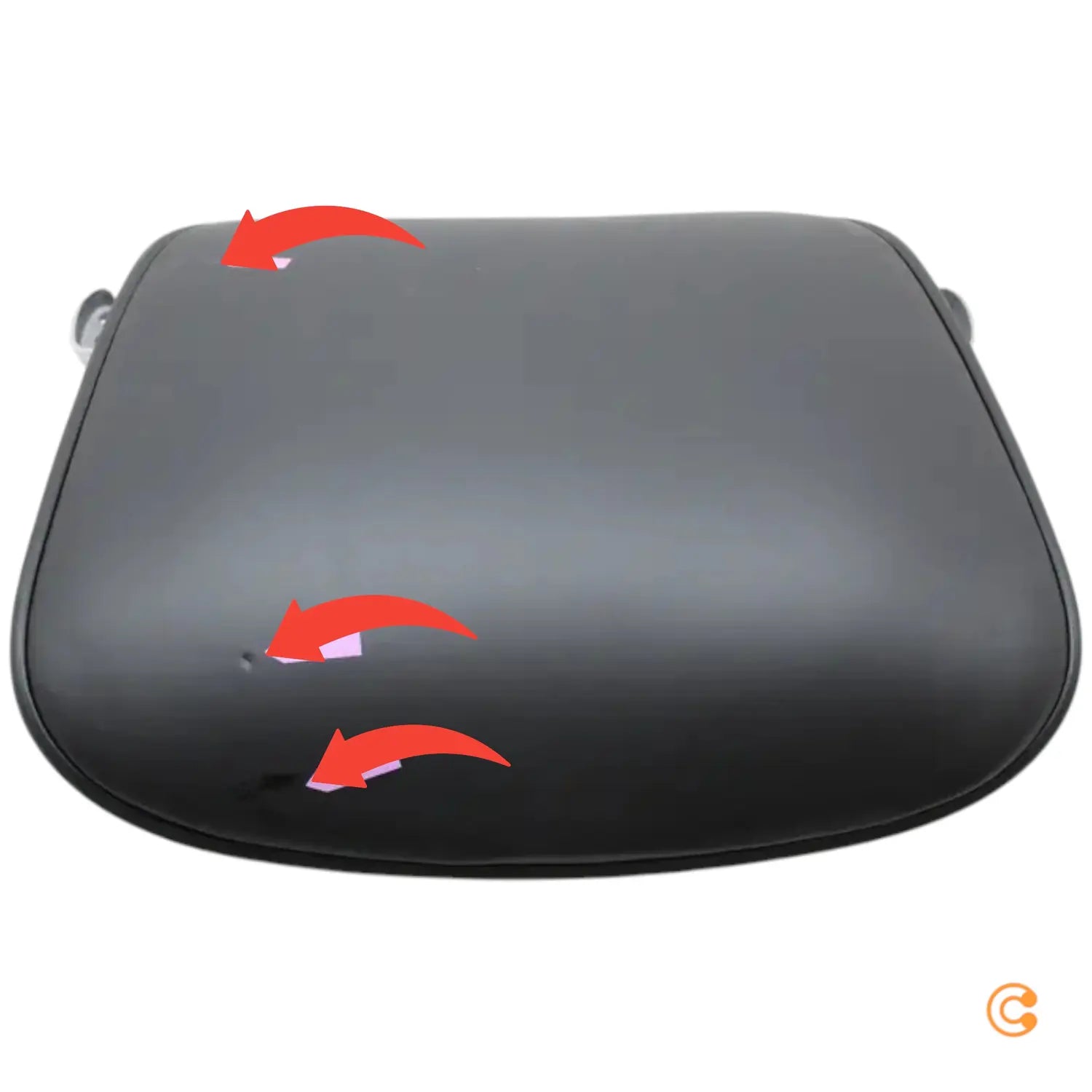 B-Ware Hjh Office Bürostuhl Chefsessel Ergohuman Gen2 Leder Schwarz Siehe Text/Foto - 4064323037644