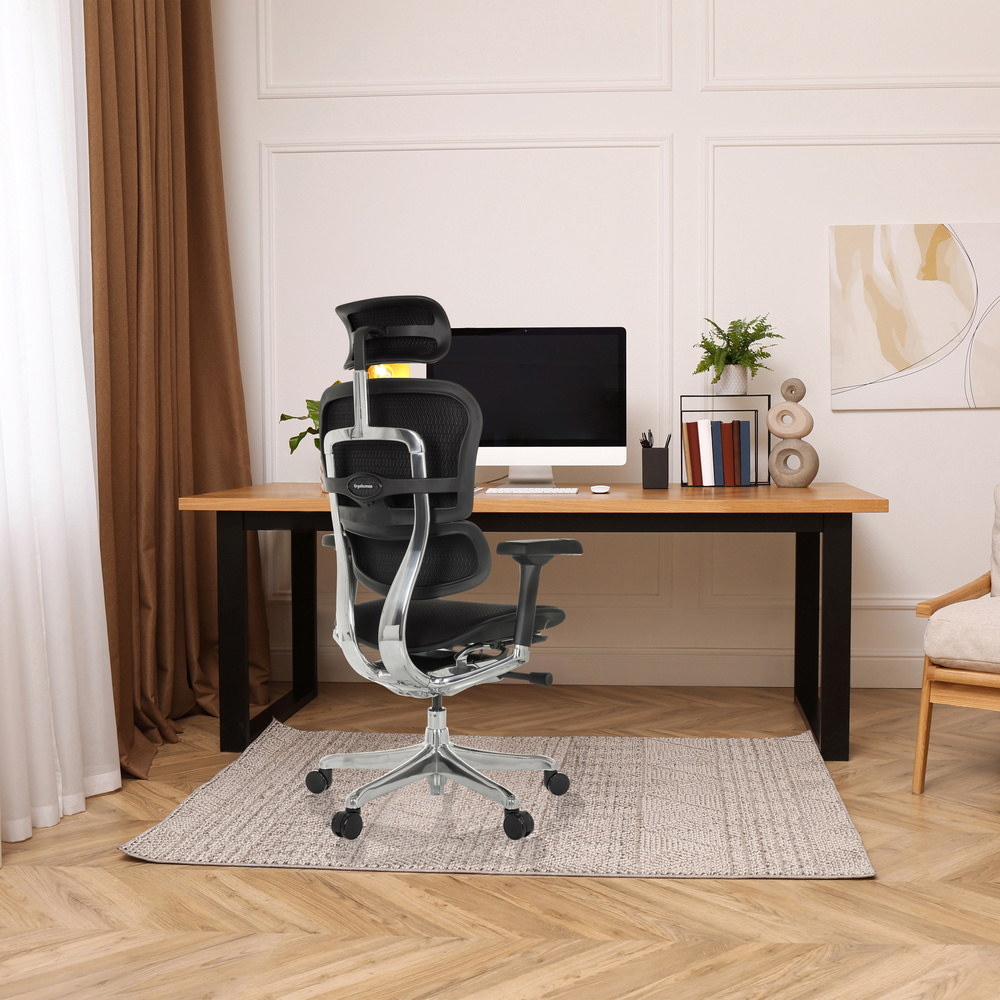Hjh Office Gmb H Bürodrehstuhl Stuhl Ergohuman Gen2 Schwarz Armlehnen 150kg B-Ware - 4064323037675