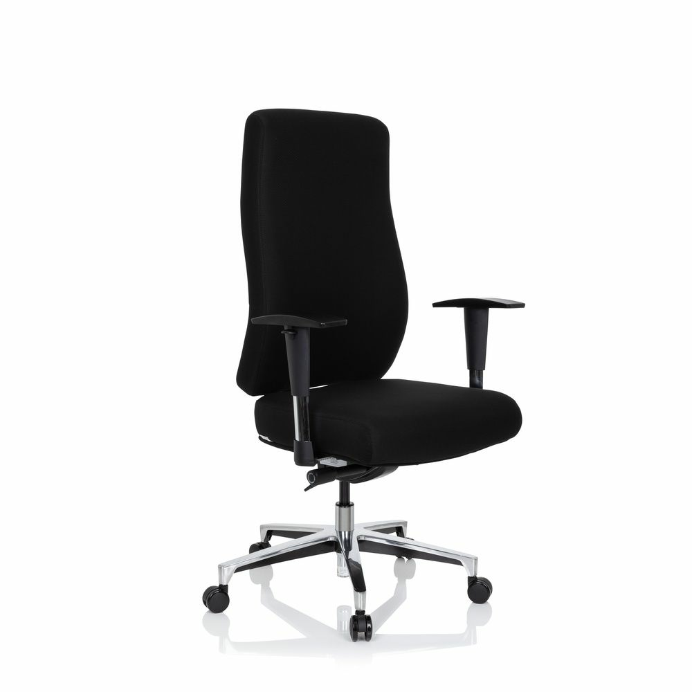Hjh Office Profi Bürostuhl Chefsessel Forcom Stoff Schwarz Siehe Text/Foto B-Ware - 4251084672454