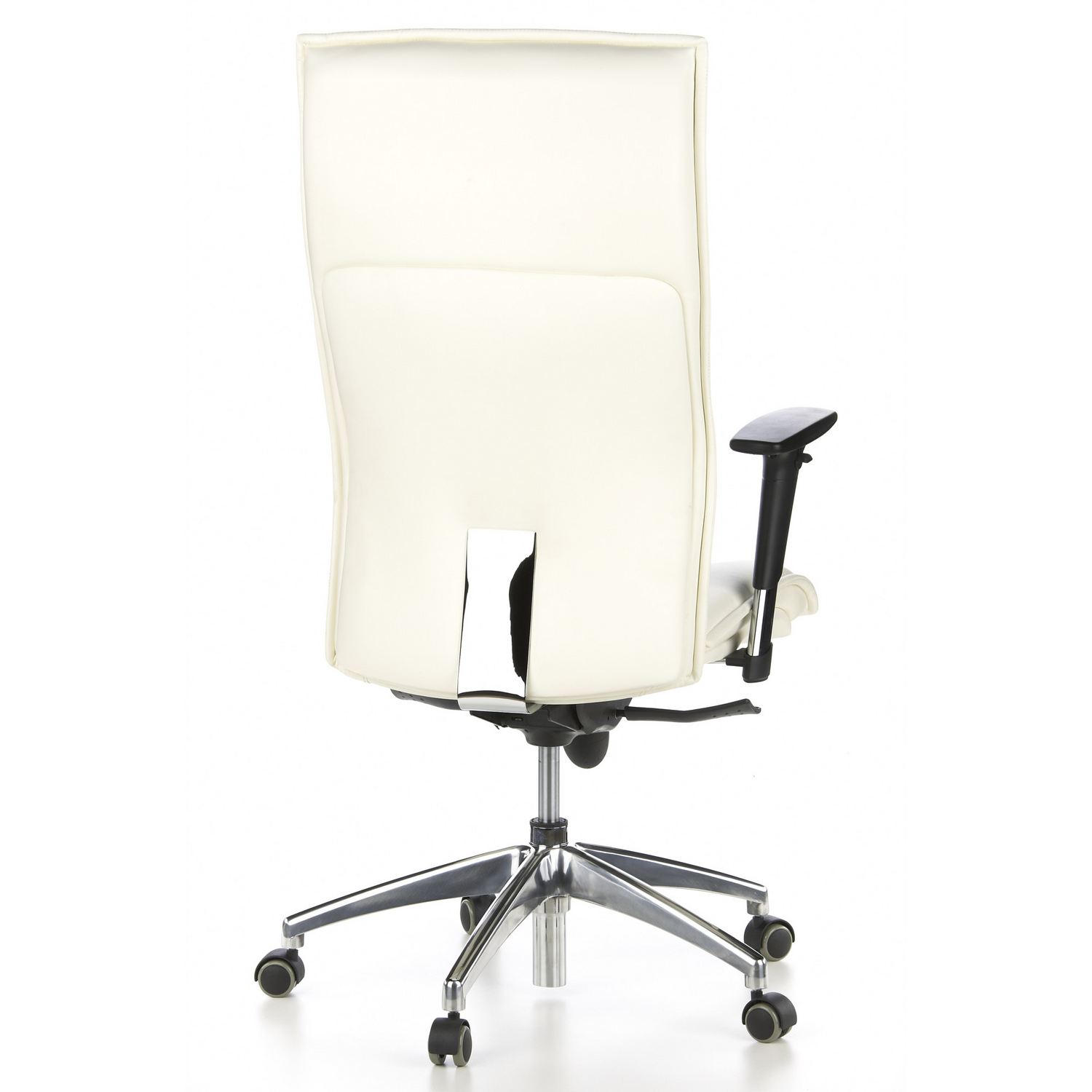 Hjh Office Bürostuhl Chefsessel Murano 20 Leder Schreibtischstuhl Elfenbein B-Ware - 4260182537015
