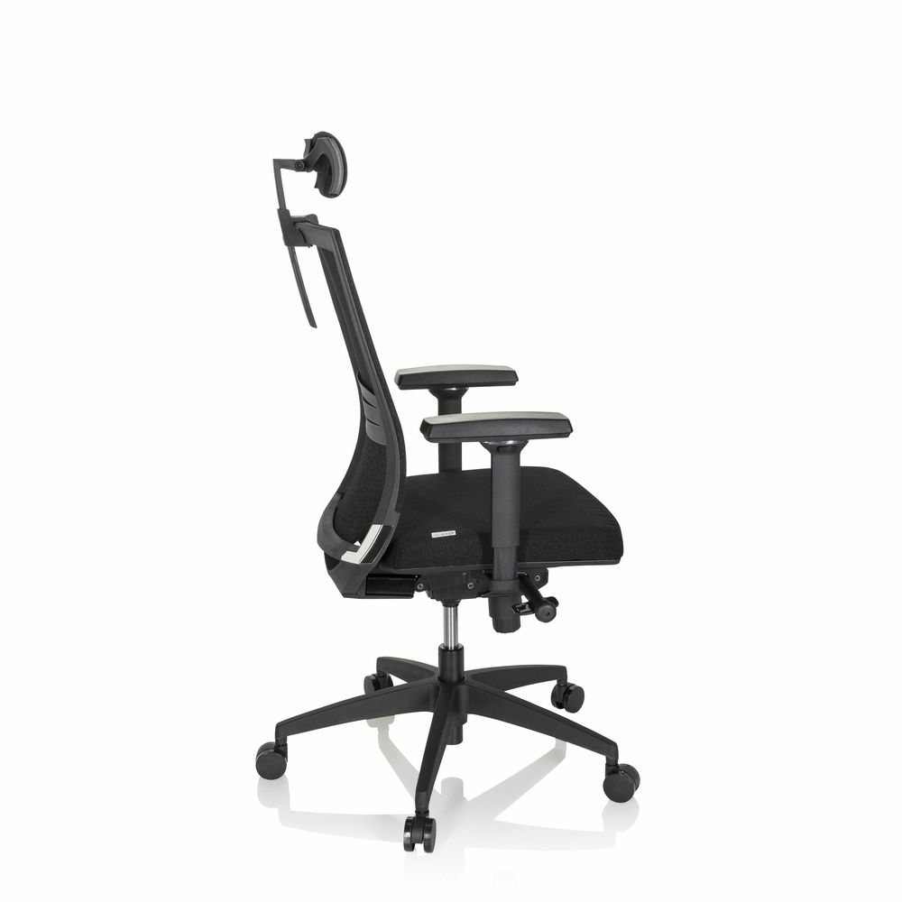 Hjh Office Porto Max High I   Profi Bürostuhl Schwarz Drehstuhl Arbeitsstuhl  B-Ware - 4064323000402