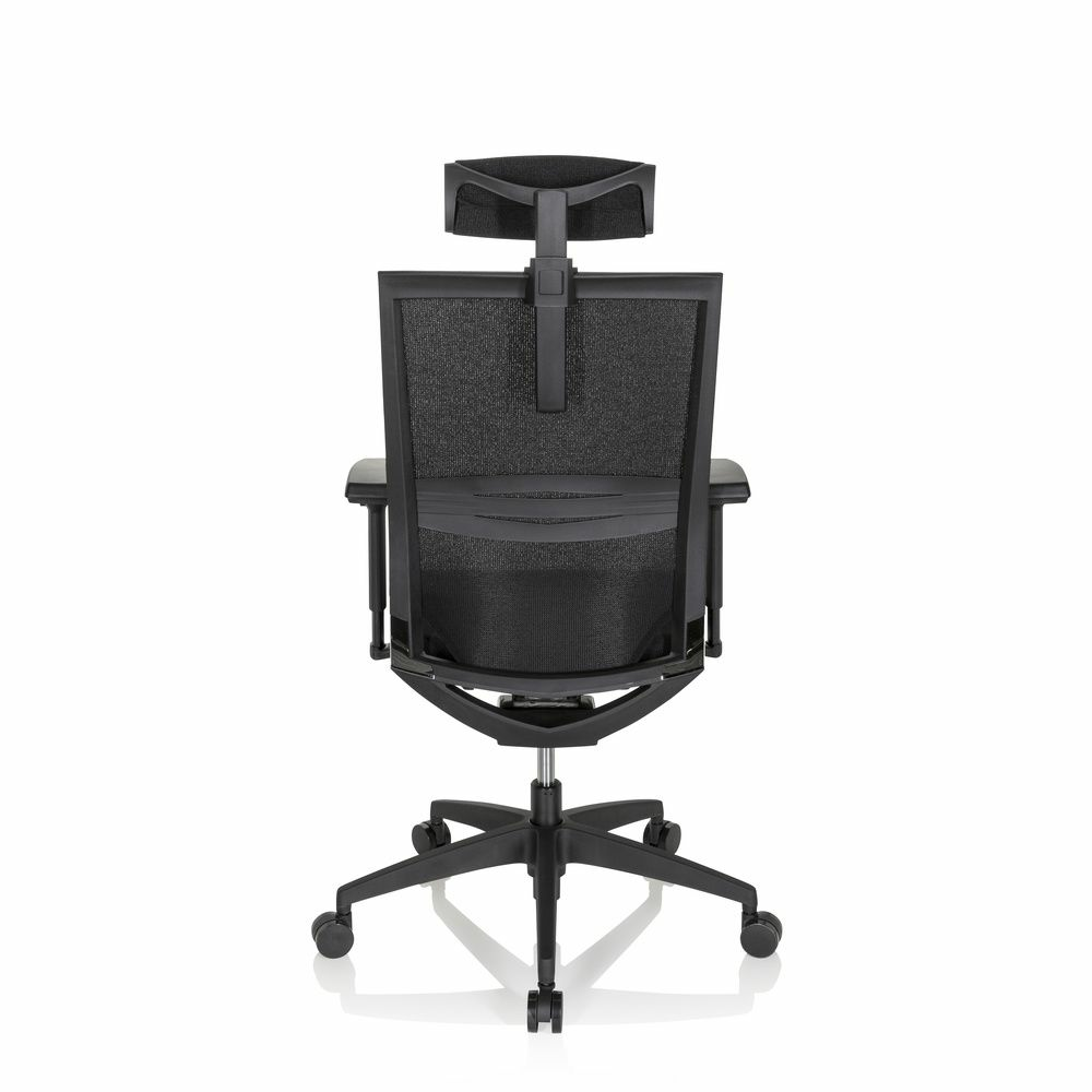 Hjh Office Porto Max High I   Profi Bürostuhl Schwarz Drehstuhl Arbeitsstuhl  B-Ware - 4064323000402