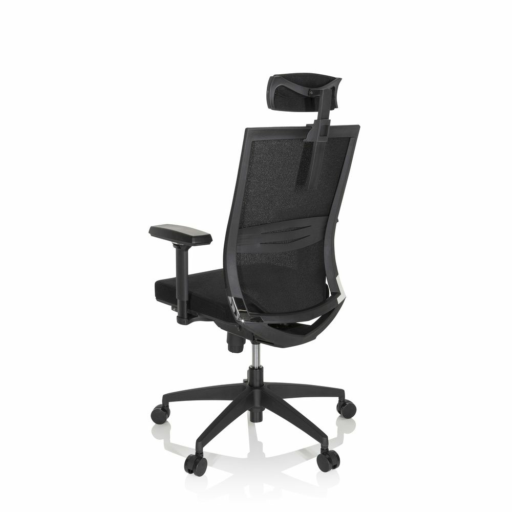 Hjh Office Porto Max High I   Profi Bürostuhl Schwarz Drehstuhl Arbeitsstuhl  B-Ware - 4064323000402