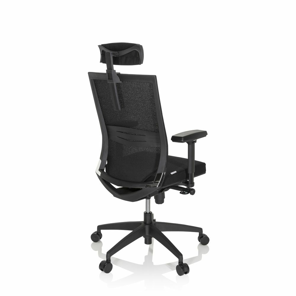 Hjh Office Porto Max High I   Profi Bürostuhl Schwarz Drehstuhl Arbeitsstuhl  B-Ware - 4064323000402
