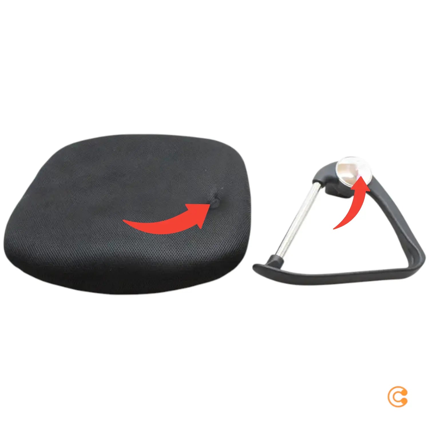 B-Ware Bürostuhl Chefsessel Schreibtischstuhl Aria High Schwarz Siehe Text/Foto209 - 4260182534984