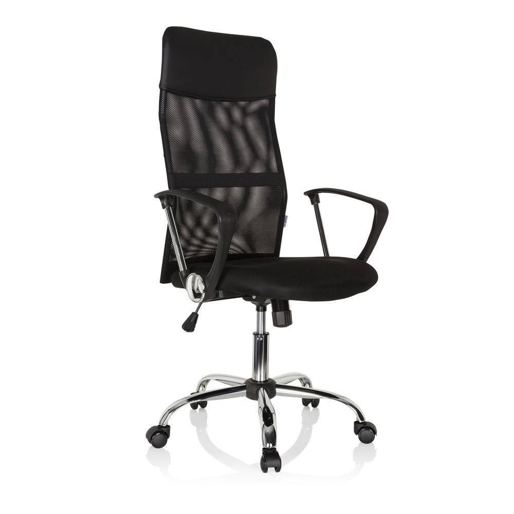 hjh OFFICE Bürostuhl Chefsessel PURE NET Schreibtischstuhl Netzstoff - 4251084668433