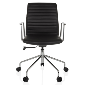 B-Ware Hjh Office Bürostuhl Chefsessel Drehstuhl Vemona 30 Kunstleder Stuhl Schwarz