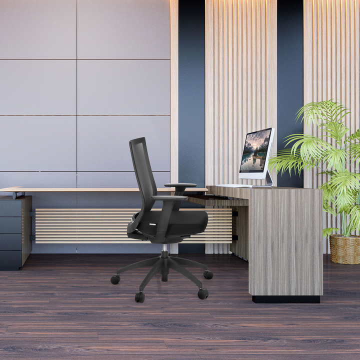 Hjh Office Bürostuhl Drehstuhl Stuhl Aspen Netzstoff Schwarz Rückenlehne  B-Ware - 4251084657567