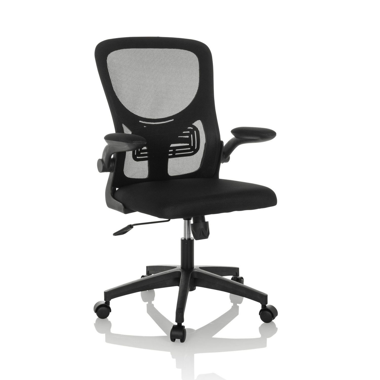 Hjh Office Bürostuhl Drehstuhl Belio Netz Stoff Schwarz Stuhl Möbel Pc Stuhl B-Ware