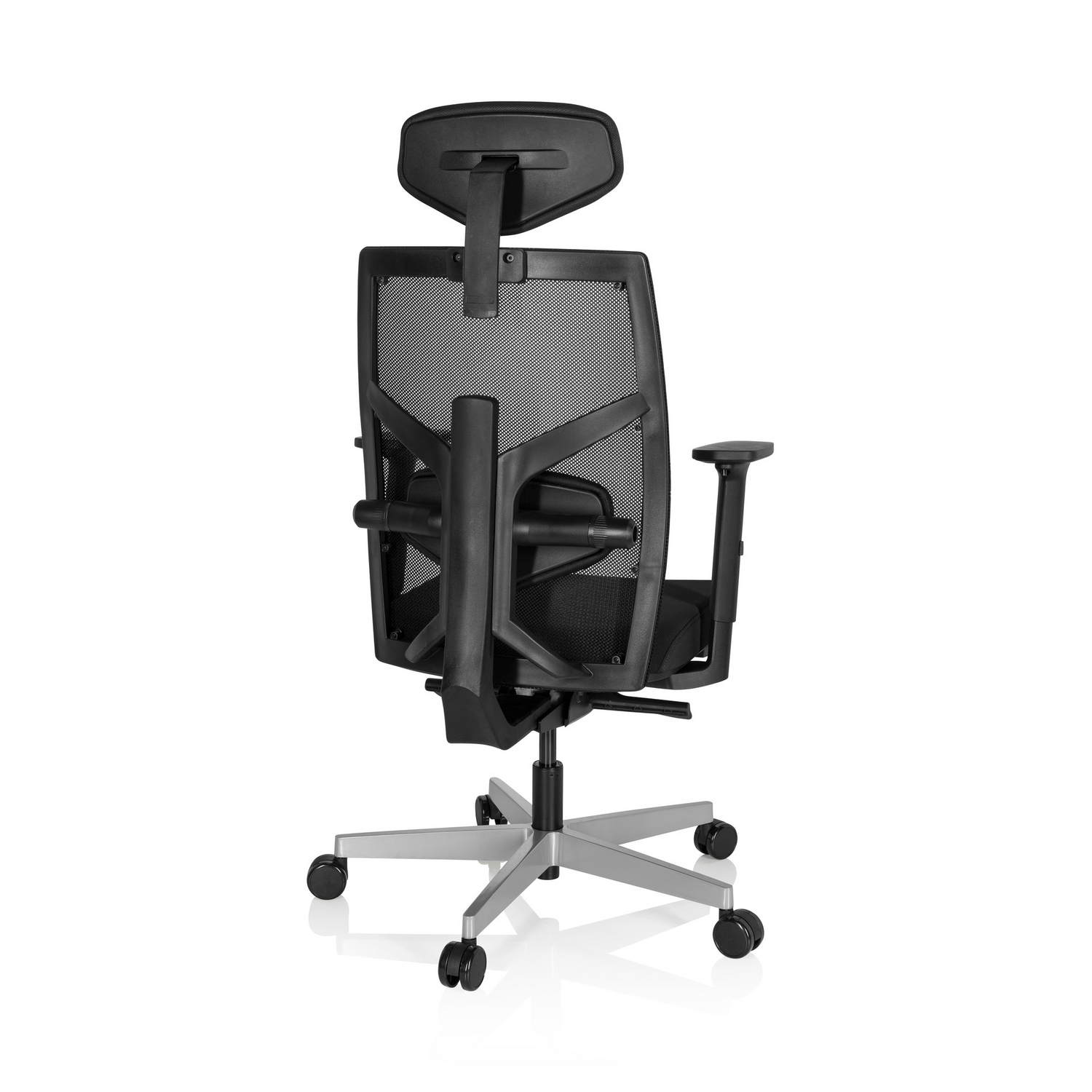 Hjh Office Bürostuhl Stuhl Drehstuhl Bellac Stoff Schwarz Ergonomisch  B-Ware - 4251084667962