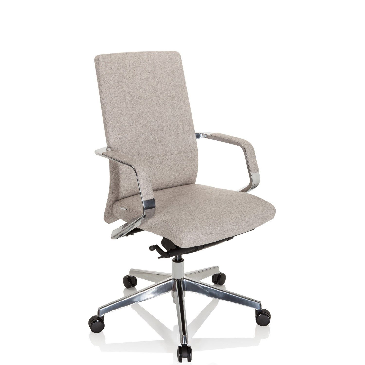 Hjh Office Bürostuhl Drehstuhl Bessona Schreibtischstuhl Stuhl Stoff Beige  B-Ware - 4064323000105