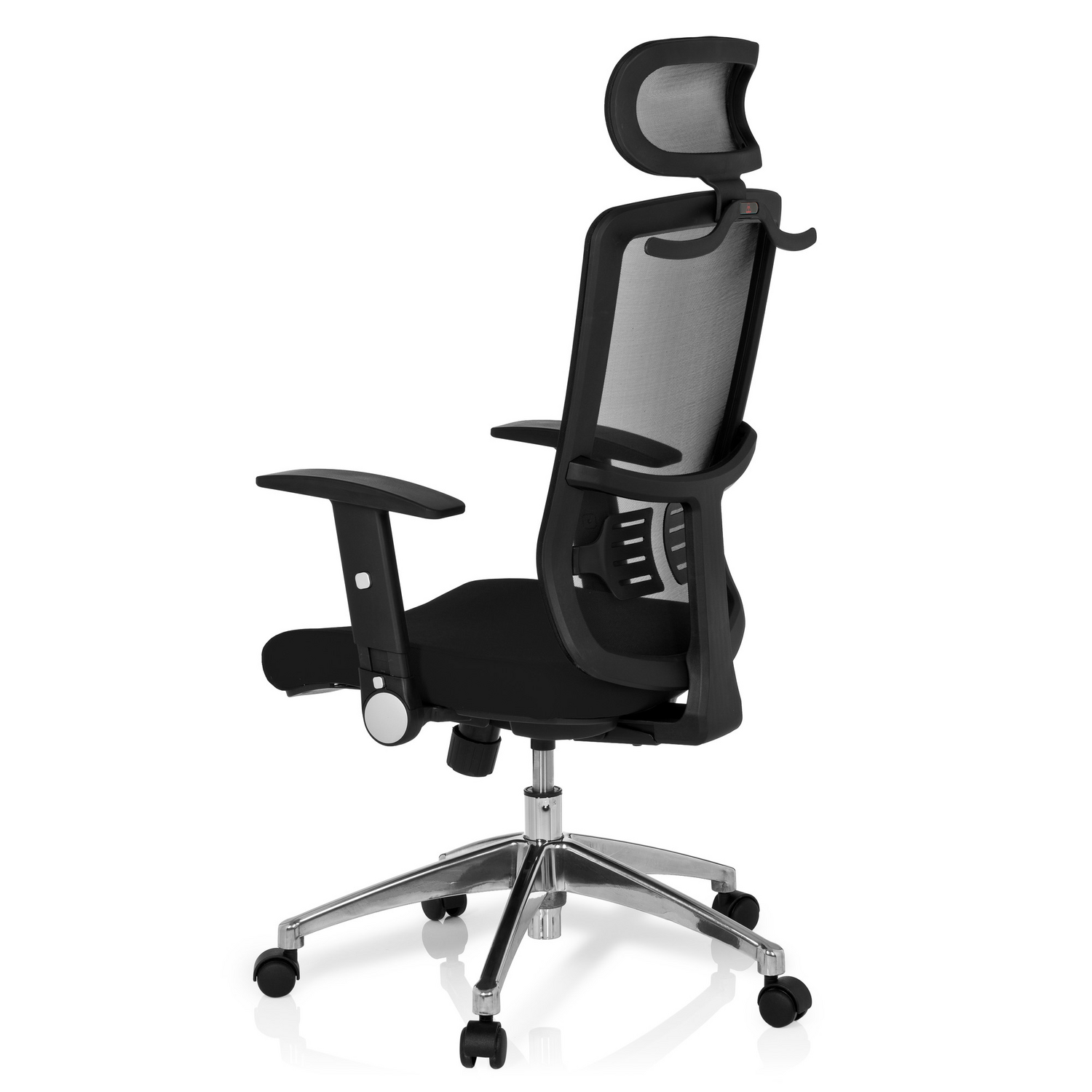B-Ware Hjh Office  Bürostuhl Drehstuhl Stuhl Cayen Stoff Schwarz Netzstoff Ergonomisch - 4260284088507