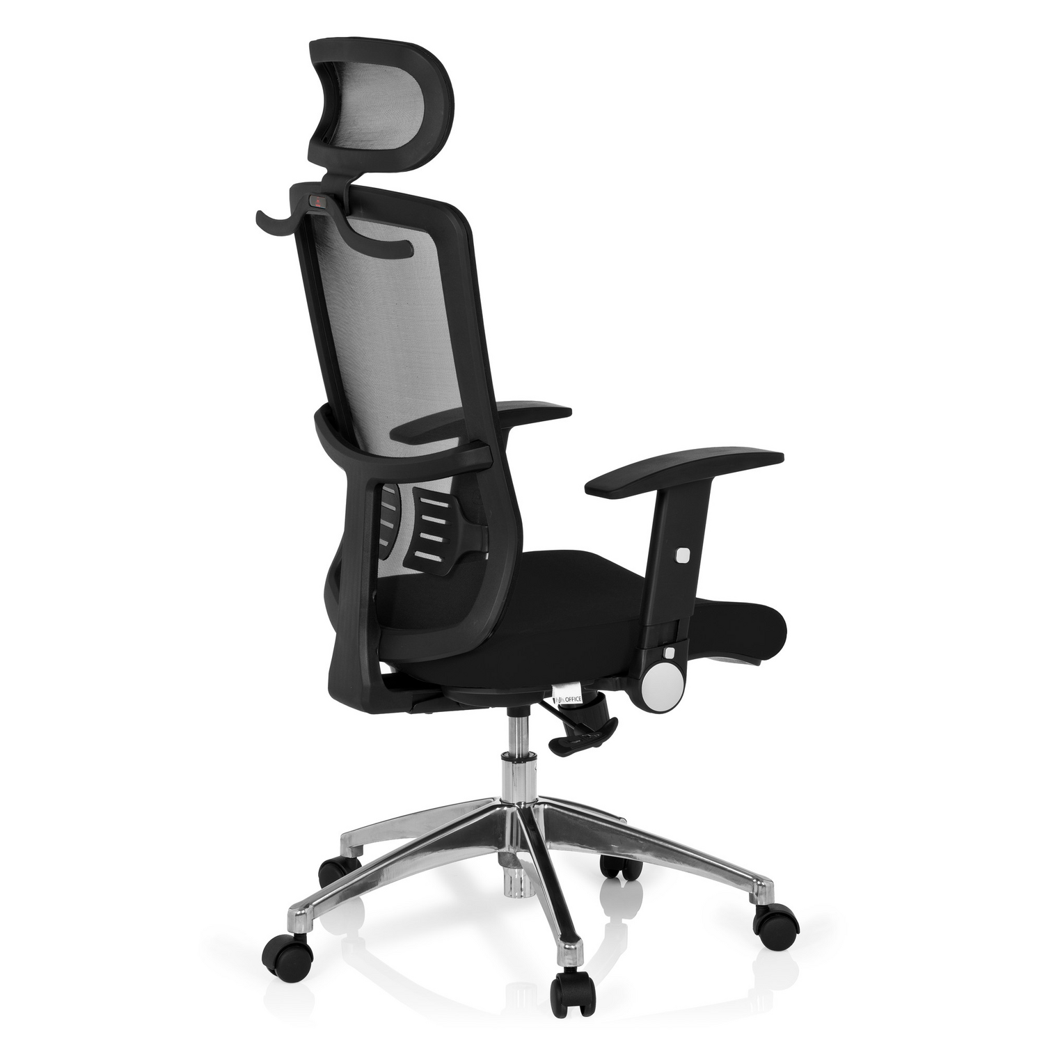 B-Ware Hjh Office  Bürostuhl Drehstuhl Stuhl Cayen Stoff Schwarz Netzstoff Ergonomisch - 4260284088507