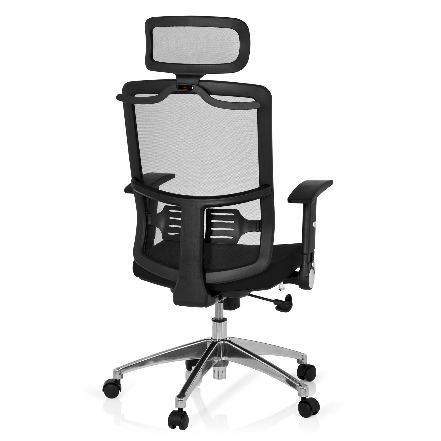 B-Ware Hjh Office  Bürostuhl Drehstuhl Stuhl Cayen Stoff Schwarz Netzstoff Ergonomisch - 4260284088507