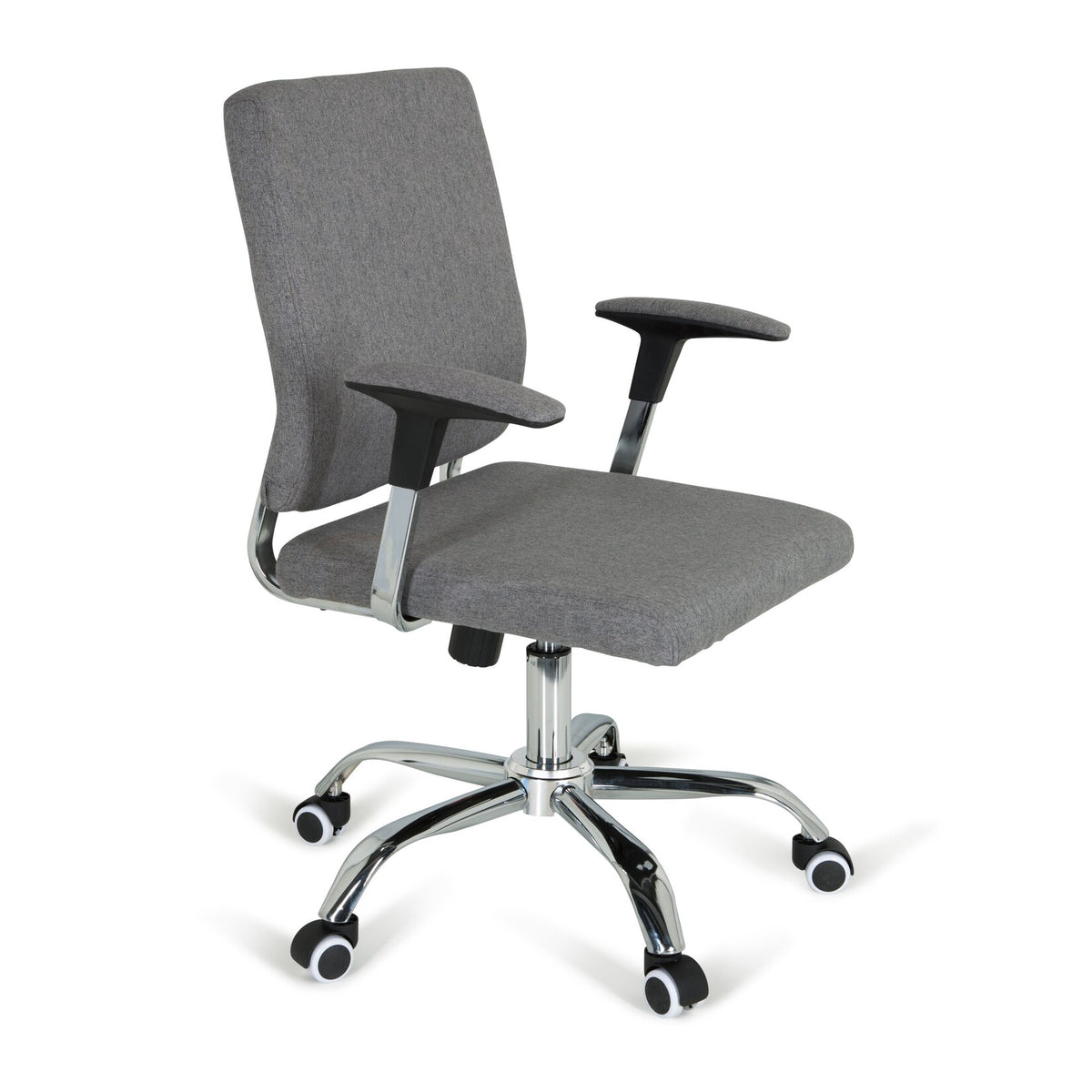 hjh OFFICE Bürostuhl CHARLES I Drehstuhl Schreibtischstuhl Stoff dunkelgrau 752 - 4064323007203
