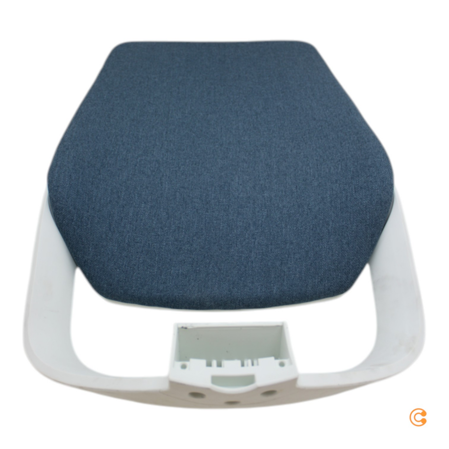 Hjh Office Bürostuhl Drehstuhl Chiaro T4 White Blau Stoff Siehe Text/Foto C-Ware - 4251084677022