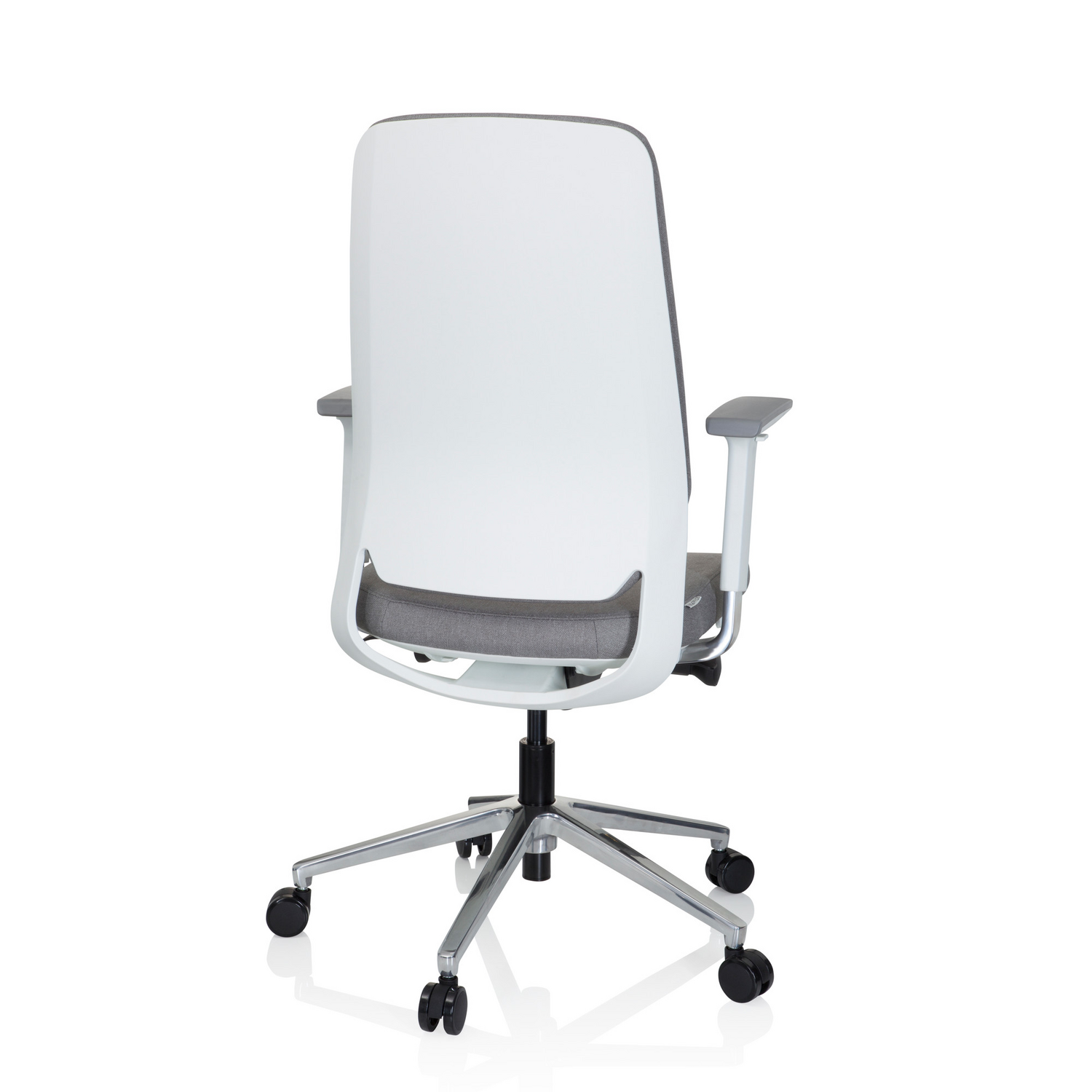 B-Ware Hjh Office Bürostuhl Drehsessel Stuhl Grau Synchronmechanik Armlehnen Möbel729 - 4251084677046