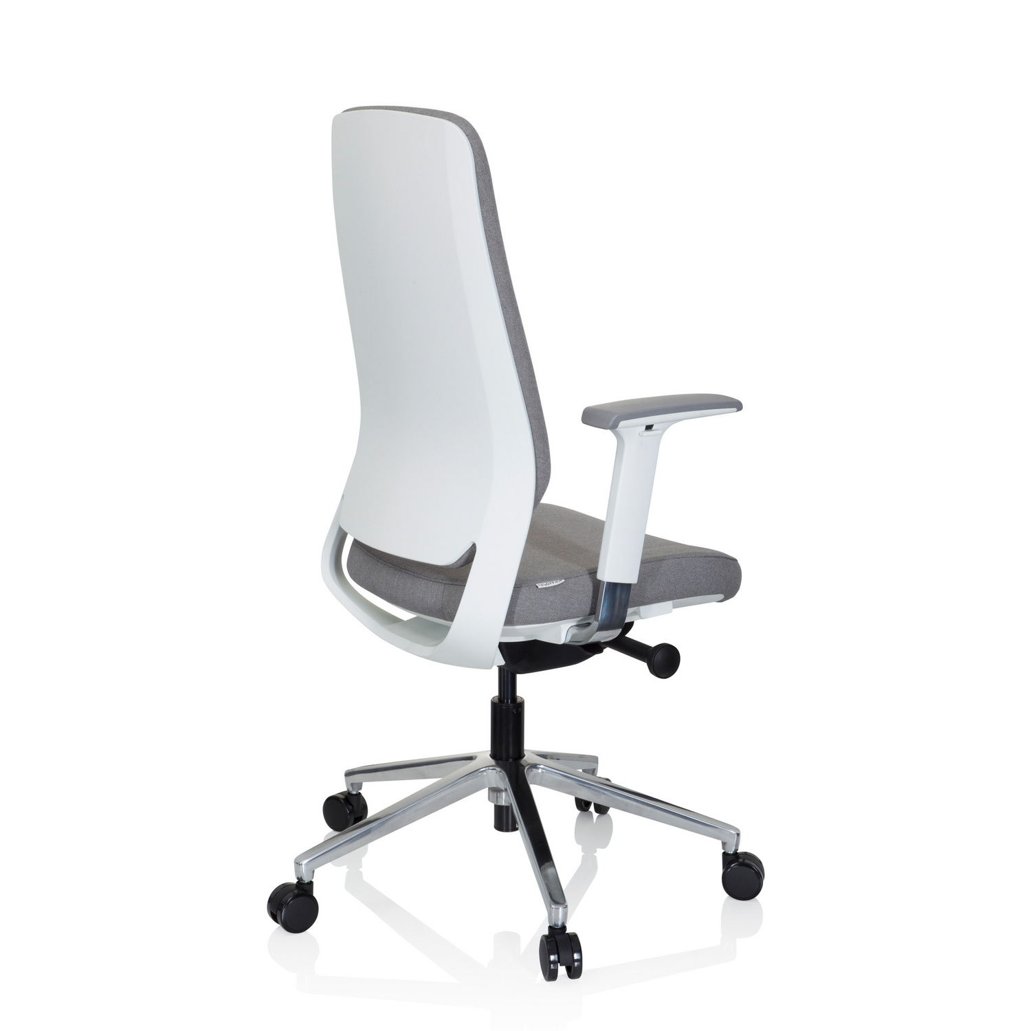 B-Ware Hjh Office Bürostuhl Drehsessel Stuhl Grau Synchronmechanik Armlehnen Möbel729 - 4251084677046