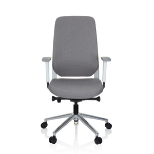 B-Ware Hjh Office Bürostuhl Drehsessel Stuhl Grau Synchronmechanik Armlehnen Möbel