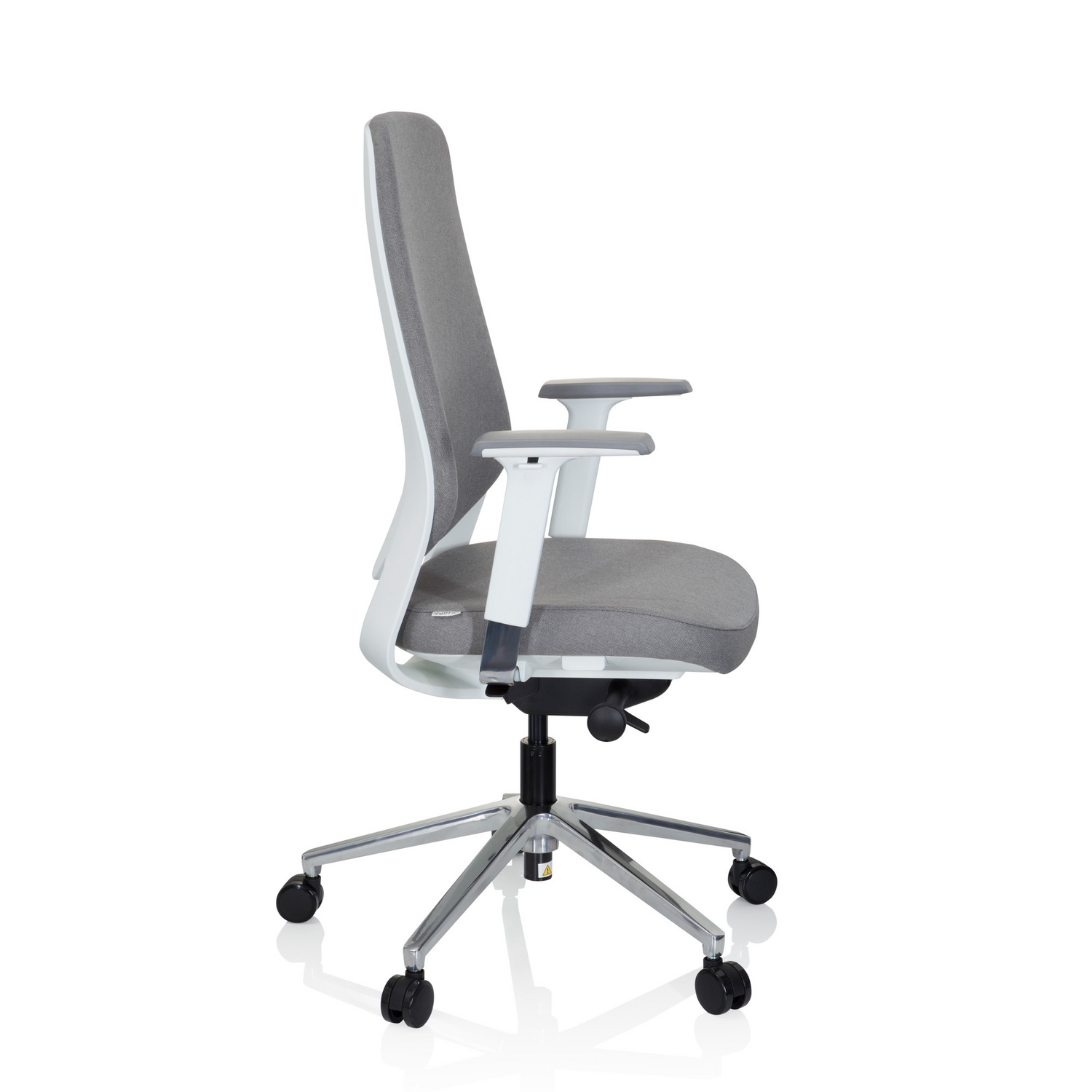 B-Ware Hjh Office Bürostuhl Drehsessel Stuhl Grau Synchronmechanik Armlehnen Möbel729 - 4251084677046