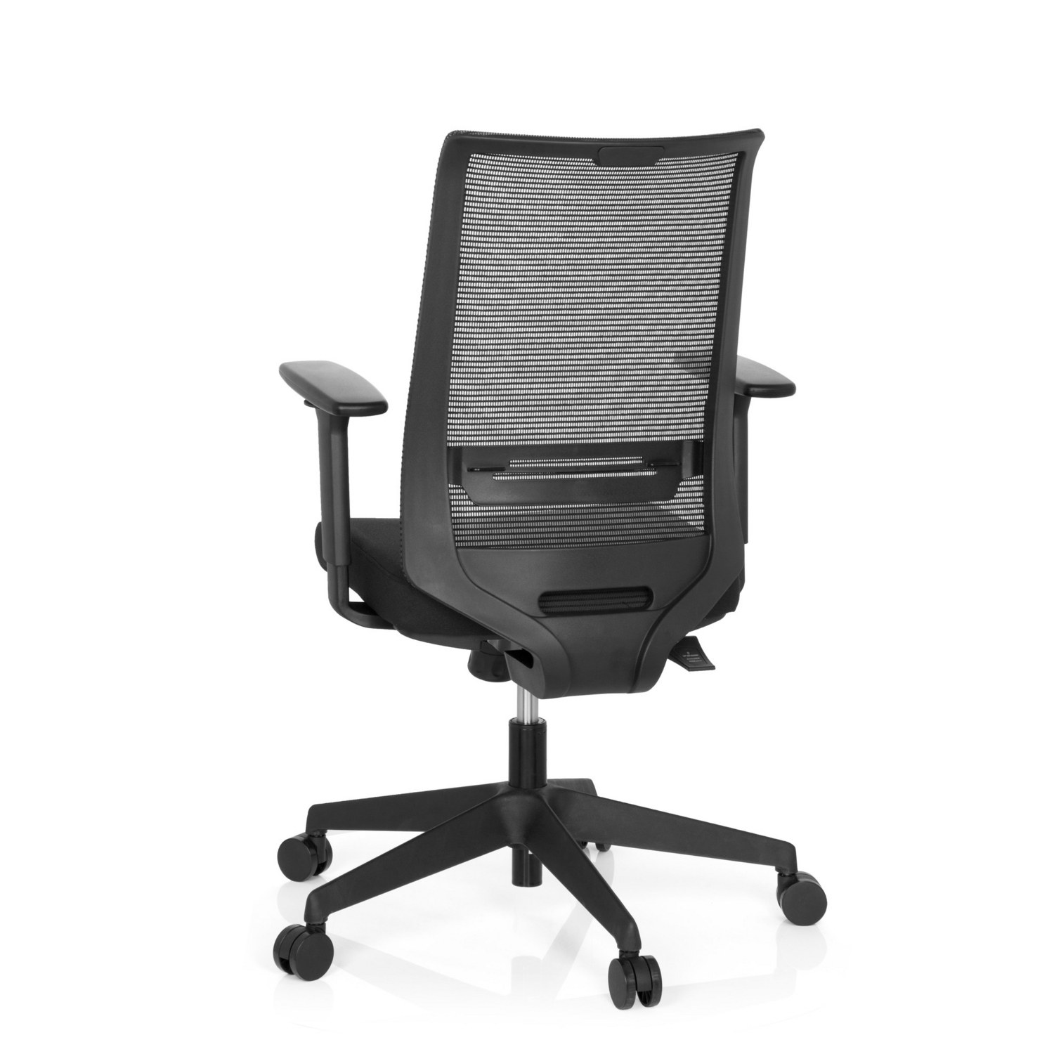 B-Ware Hjh Office Bürostuhl Drehstuhl Stuhl Coniston Netz Stoff Schwarz Armlehnen - 4251084659301