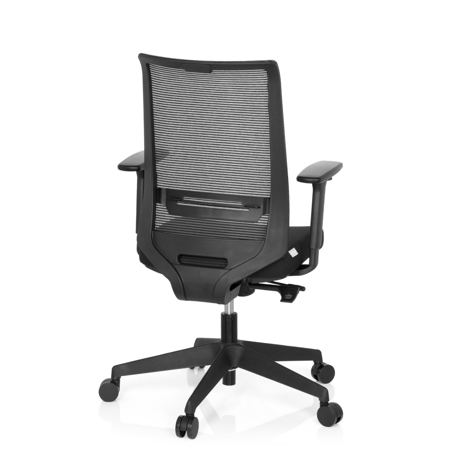B-Ware Hjh Office Bürostuhl Drehstuhl Stuhl Coniston Netz Stoff Schwarz Armlehnen - 4251084659301