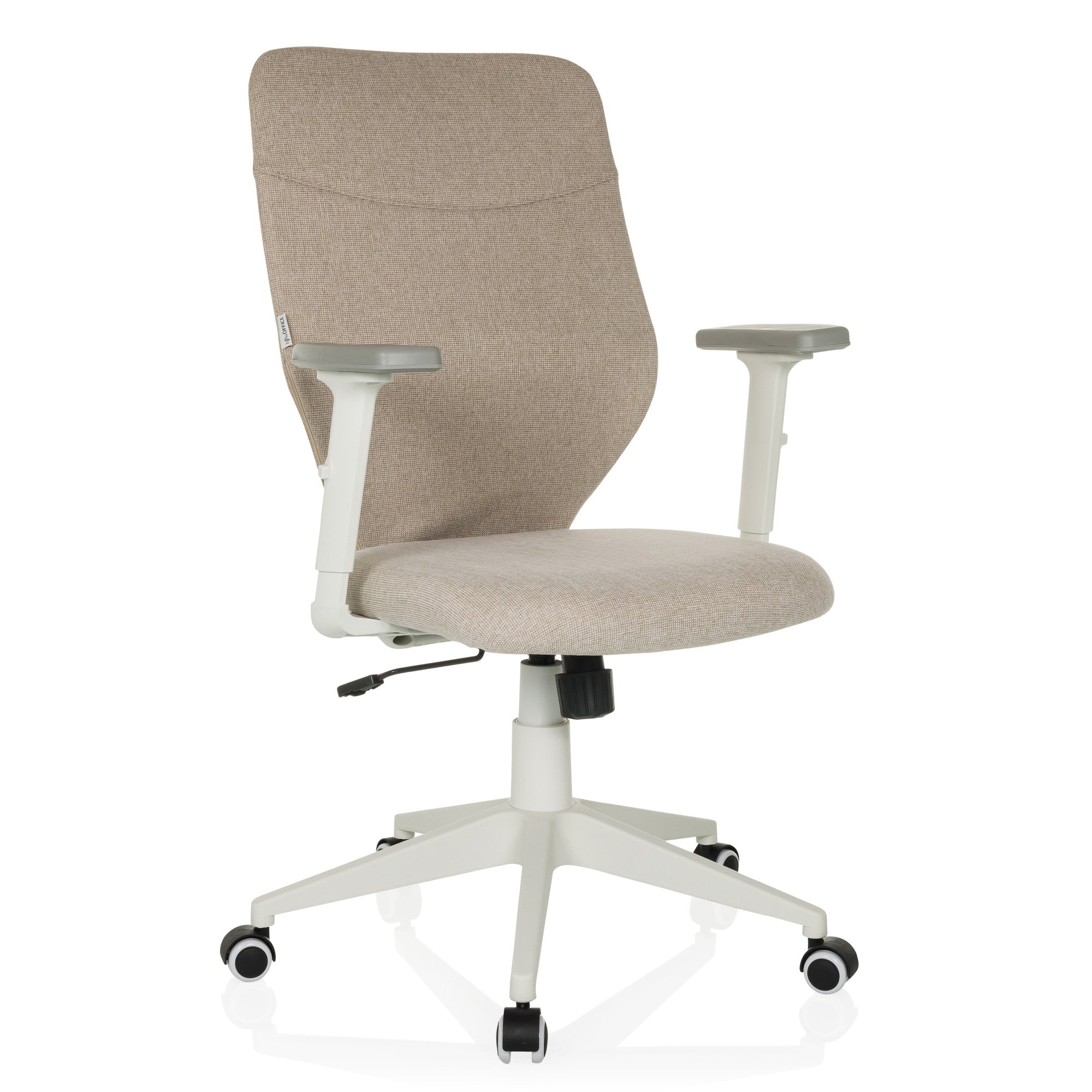 hjh OFFICE Bürostuhl Drehstuhl Home-Office COSIO II beige höhenverstellbar - 4064323038511