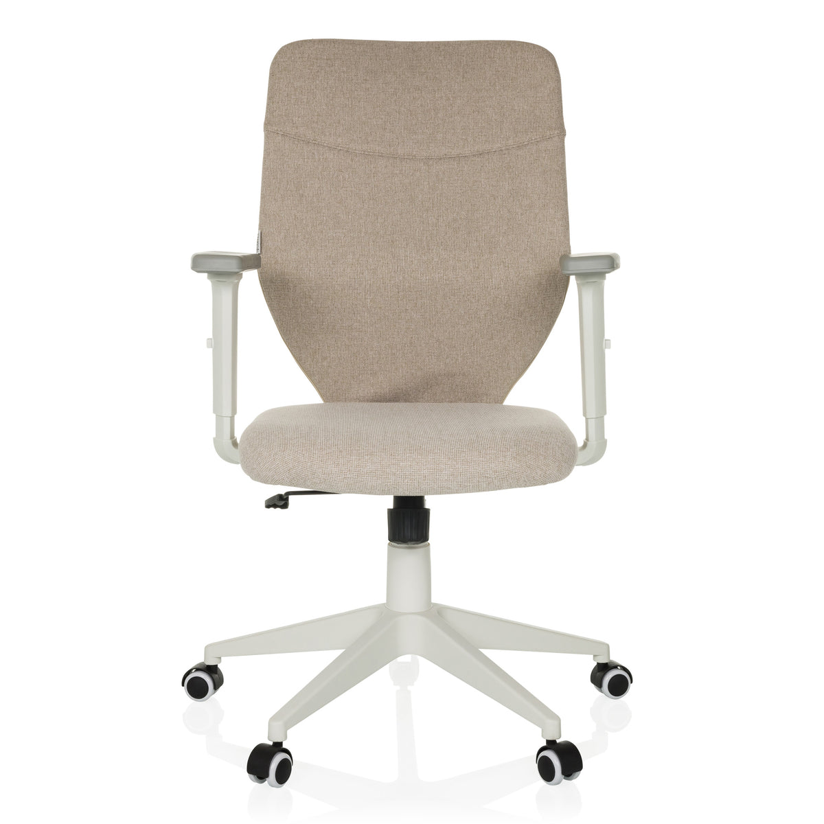 hjh OFFICE Bürostuhl Drehstuhl Home-Office COSIO II beige höhenverstellbar - 4064323038511