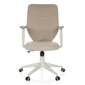 B-Ware hjh OFFICE Bürostuhl Drehstuhl Home-Office COSIO II beige höhenverstellbar