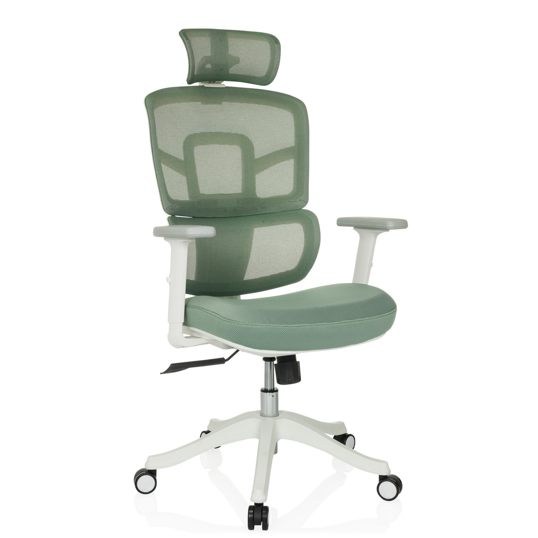 My Buero Bürostuhl Drehstuhl Stuhl Home Office Grün Höhenverstellbare Armlehnen B-Ware - 4064323045854