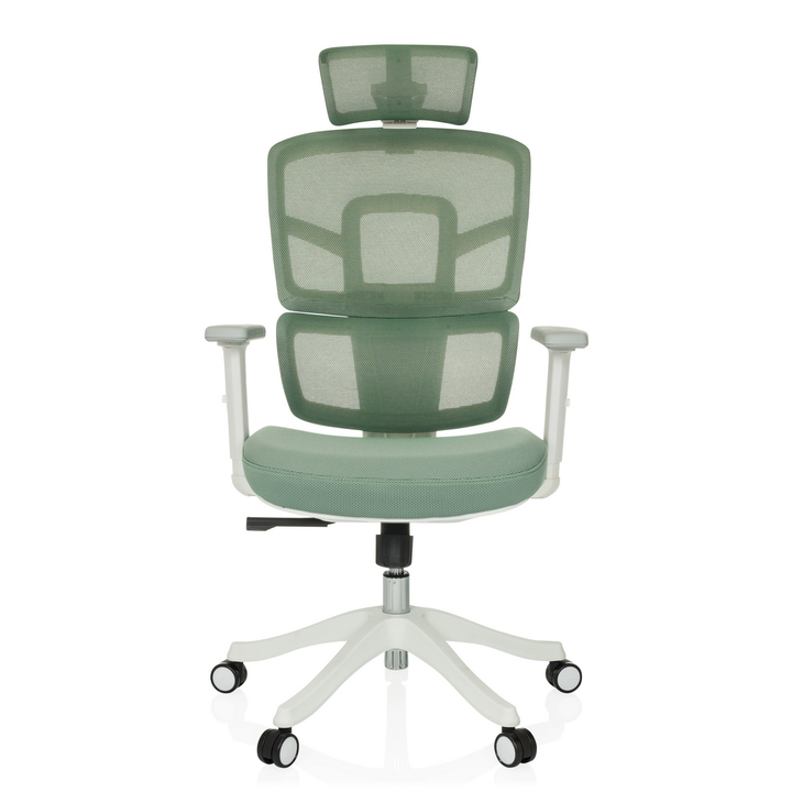 My Buero Bürostuhl Drehstuhl Stuhl Home Office Grün Höhenverstellbare Armlehnen B-Ware - 4064323045854