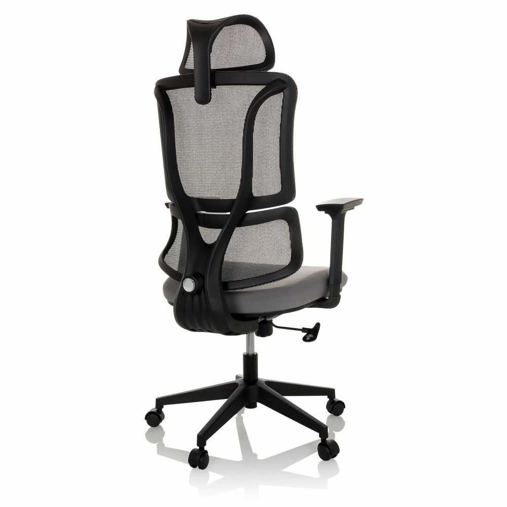 B-Ware Bürostuhl Drehstuhl Ergomy Schreibtisch Netzstoff Grau Mybuero Siehe Text - 4064323037170