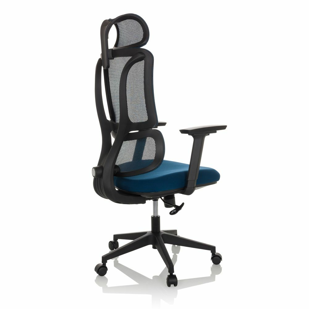 Bürostuhl Drehstuhl Ergomy Sitz Schreibtisch Netzstoff Blau Mybuero B-Ware - 4064323037194