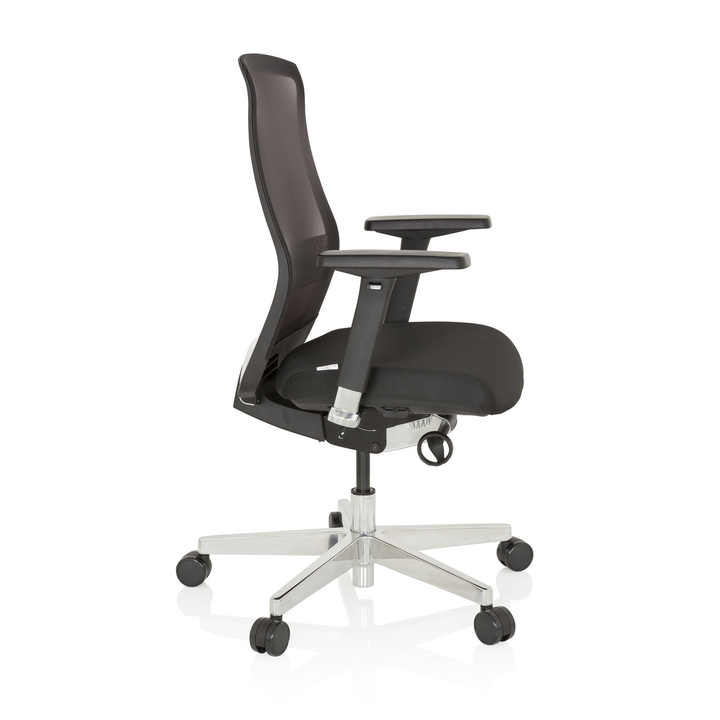 Hjh Office Bürostuhl Drehstuhl Fountaine Netzstoff Sitz Schwarz Lordosenstütze B-Ware - 4251084667795