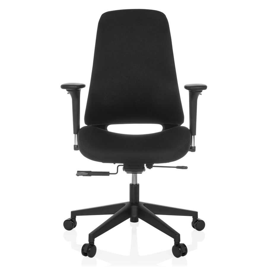 Hjh Office Bürostuhl Drehstuhl Henfield G Höhenverstellbar Stoff Schwarz B-Ware - 4064323045069