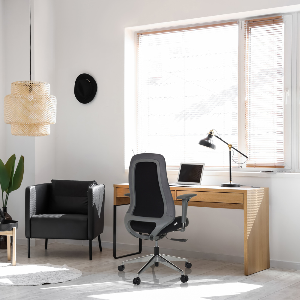 B-Ware Hjh Office Bürostuhl Drehstuhl Henfield G Rückenlehne Sitztiefenverstellung  - 4064323045052