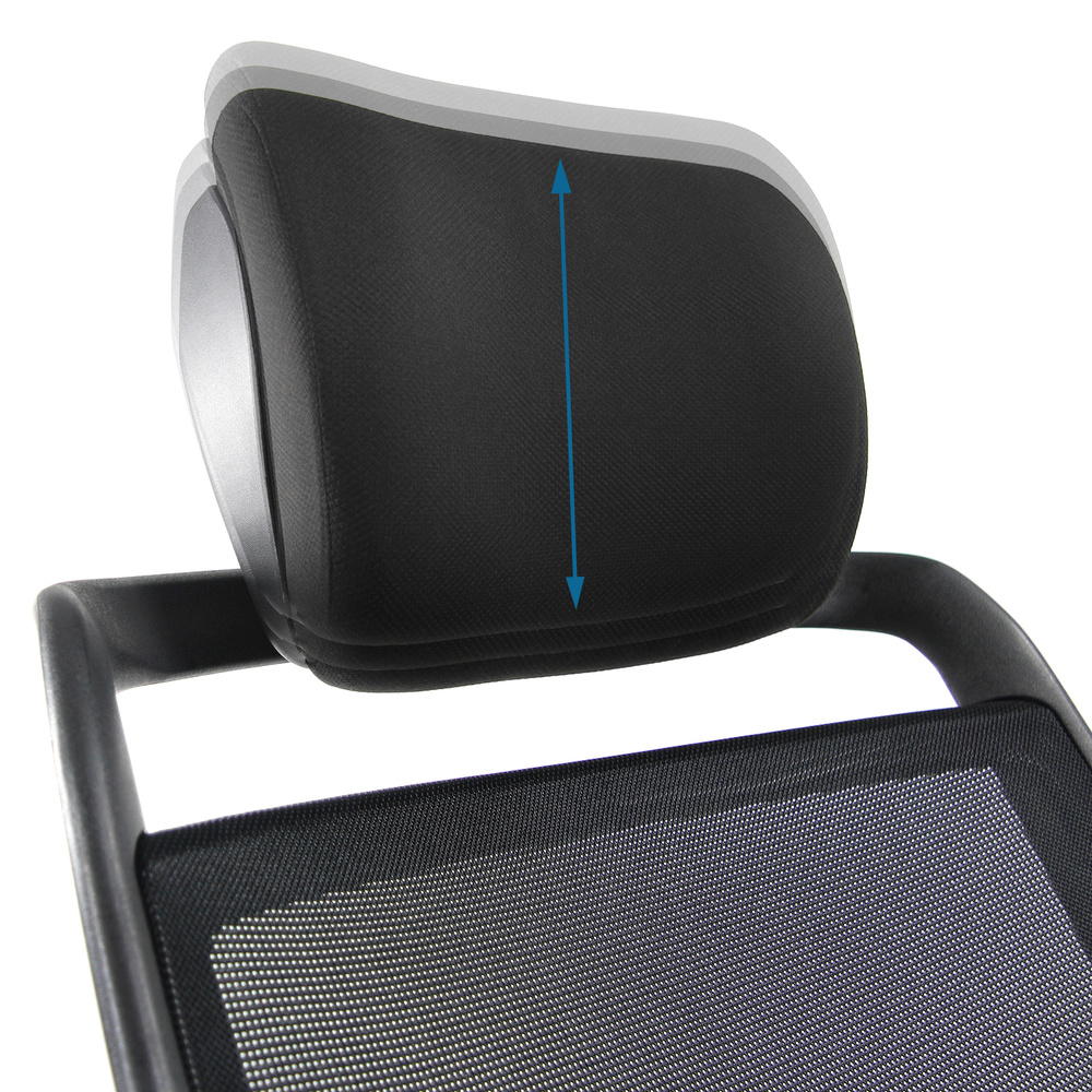Hjh Office Bürostuhl Drehstuhl Stuhl Ikast I Netzstoff Stoff Schwarz Ergonomisch B-Ware - 4251084696702