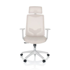 B-Ware hjh OFFICE MIKEO W Home Office Bürostuhl Beige Drehstuhl Arbeitsstuhl Stuhl Büro
